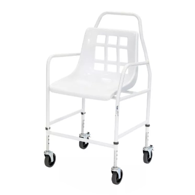 Alerta Adjustable Mobile Wheeled Shower Chair ALT-BE004